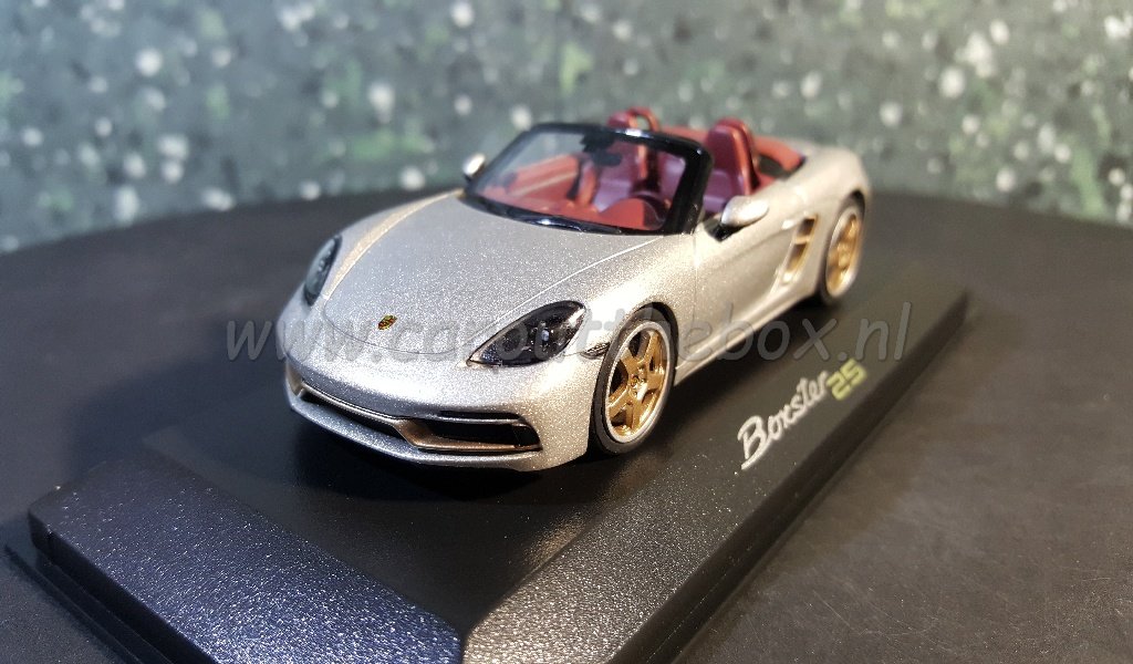 Porsche 982 Boxster 25 years 1:43 Minichamps - Afbeelding 2