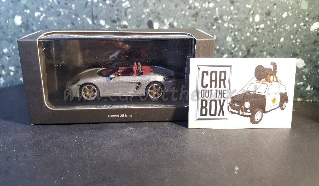Porsche 982 Boxster 25 years 1:43 Minichamps - Afbeelding 5