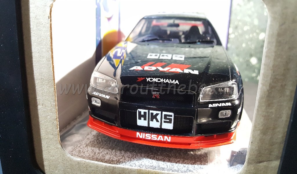 Nissan Skyline GTR drift evocation 1:18 Solido - Afbeelding 2