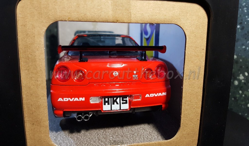 Nissan Skyline GTR drift evocation 1:18 Solido - Afbeelding 4