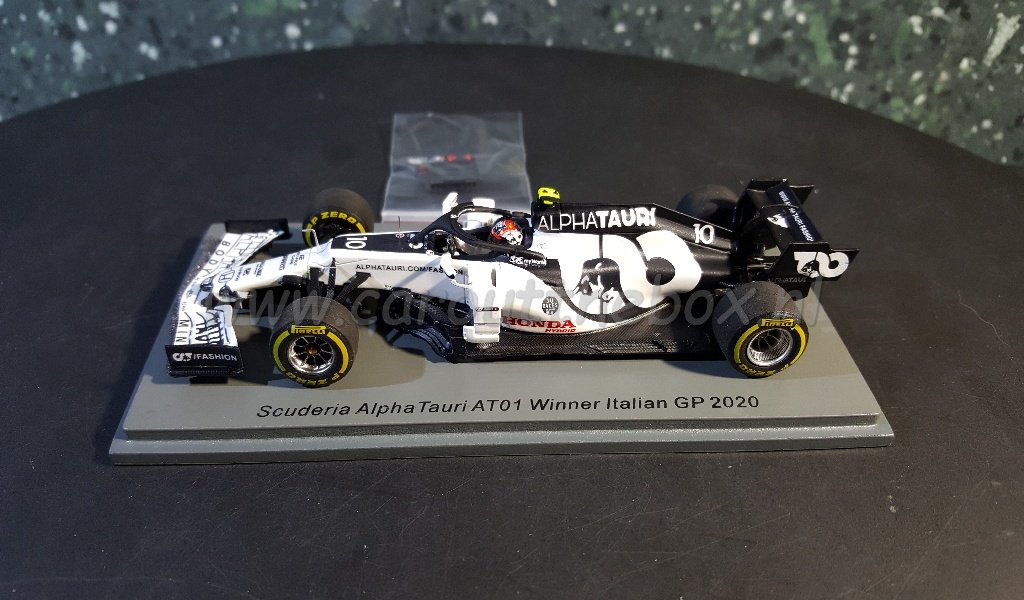Alpha Tauri AT01 #10 1ste win GASLY 2020 1:43 Spark - Afbeelding 3
