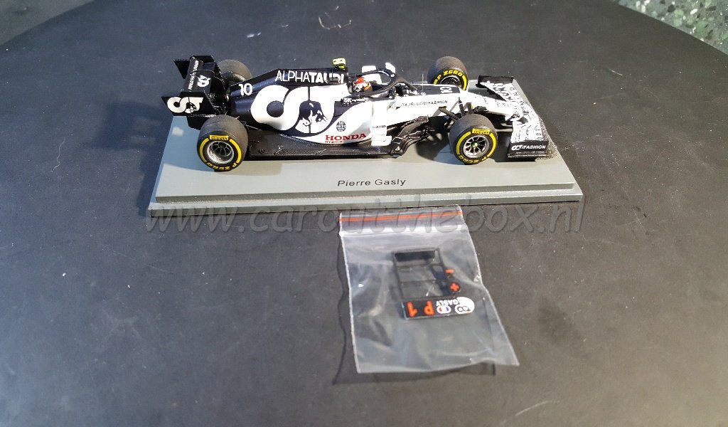 Alpha Tauri AT01 #10 1ste win GASLY 2020 1:43 Spark - Afbeelding 4