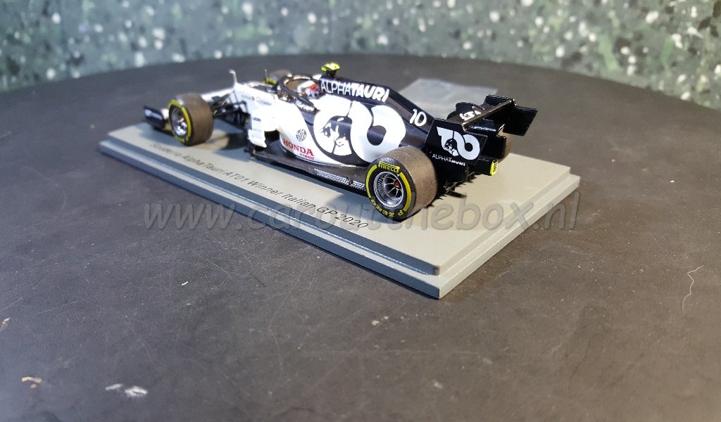 Alpha Tauri AT01 #10 1ste win GASLY 2020 1:43 Spark - Afbeelding 5