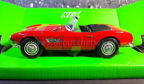 BMW 507 rood 1:24 Welly - 0