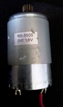 krachtige Elektro motor, 6-20 volt DC, gst,RS-550S 18v - 0