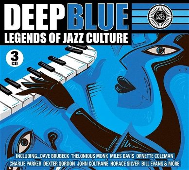 Deep Blue - Legends Of Jazz Culture (3 CD) Nieuw/Gesealed - 0