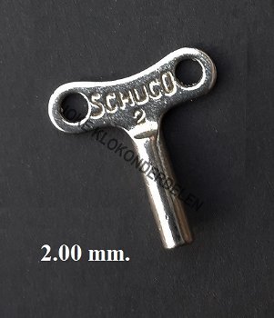 = Klok sleutel = Ø 2.00 mm. =44624 - 0