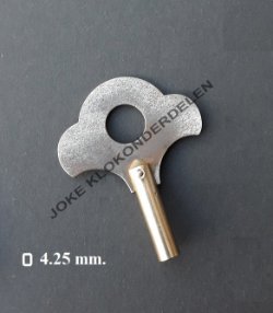 = Klok sleutel = Ø 4.25 mm. =44623