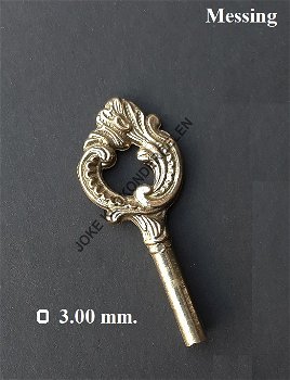 = Klok sleutel = Ø 3.00 mm. =44620 - 0