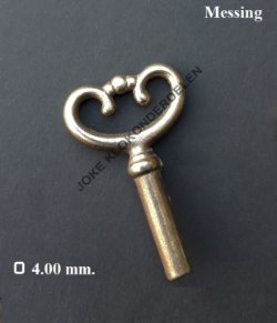 = Klok sleutel = Ø 4.00 mm. =44619