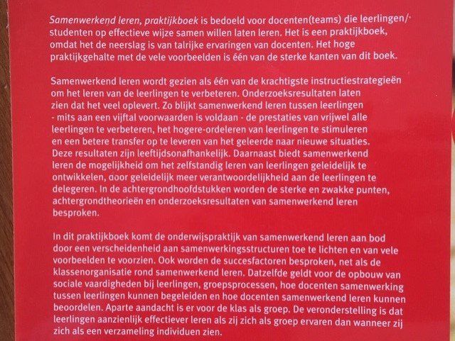 Samenwerkend leren praktijkboek - Sebo Ebbens, Simon Ettekoven - Afbeelding 2