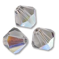 Swarovski 5328 Black Diamond AB 3mm 36 Stuk - nr. 1
