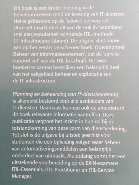 Planning en beheersing van IT-dienstverlening - Dennis Bladergroen - Afbeelding 2