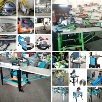 Bandzaag 220 V, 250 W max. Zaaghoogte 80 mm kantelbare tafel - Afbeelding 5