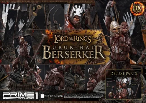 HOT DEAL Prime 1 Studio LOTR Uruk-Hai Berserker Deluxe Version - 0