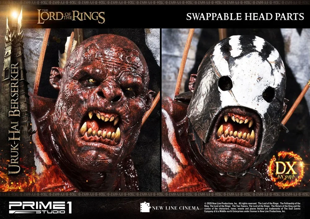 Prime 1 Studio LOTR Uruk-Hai Berserker Deluxe Version - Afbeelding 2