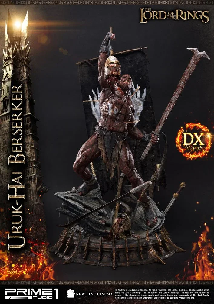 Prime 1 Studio LOTR Uruk-Hai Berserker Deluxe Version - Afbeelding 4