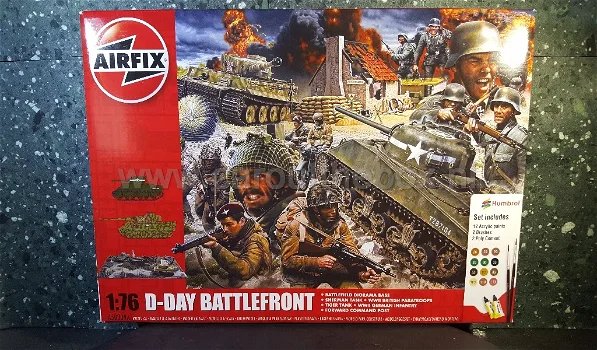 D-Day 75th anniv. BATTLEFRONT 1:76 Airfix - 0