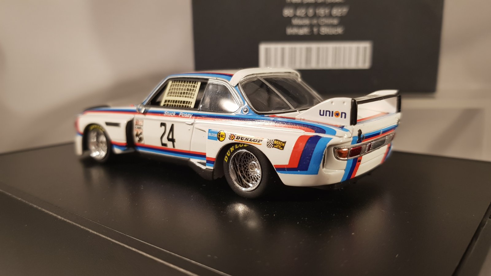 BMW 3.5 CSL '75 Stuck/Possey Minichamps 1:43 - Afbeelding 5