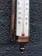 Thermometer / temperatuurmeter, messing-metaal, klassiek en nostalgisch - 2 - Thumbnail