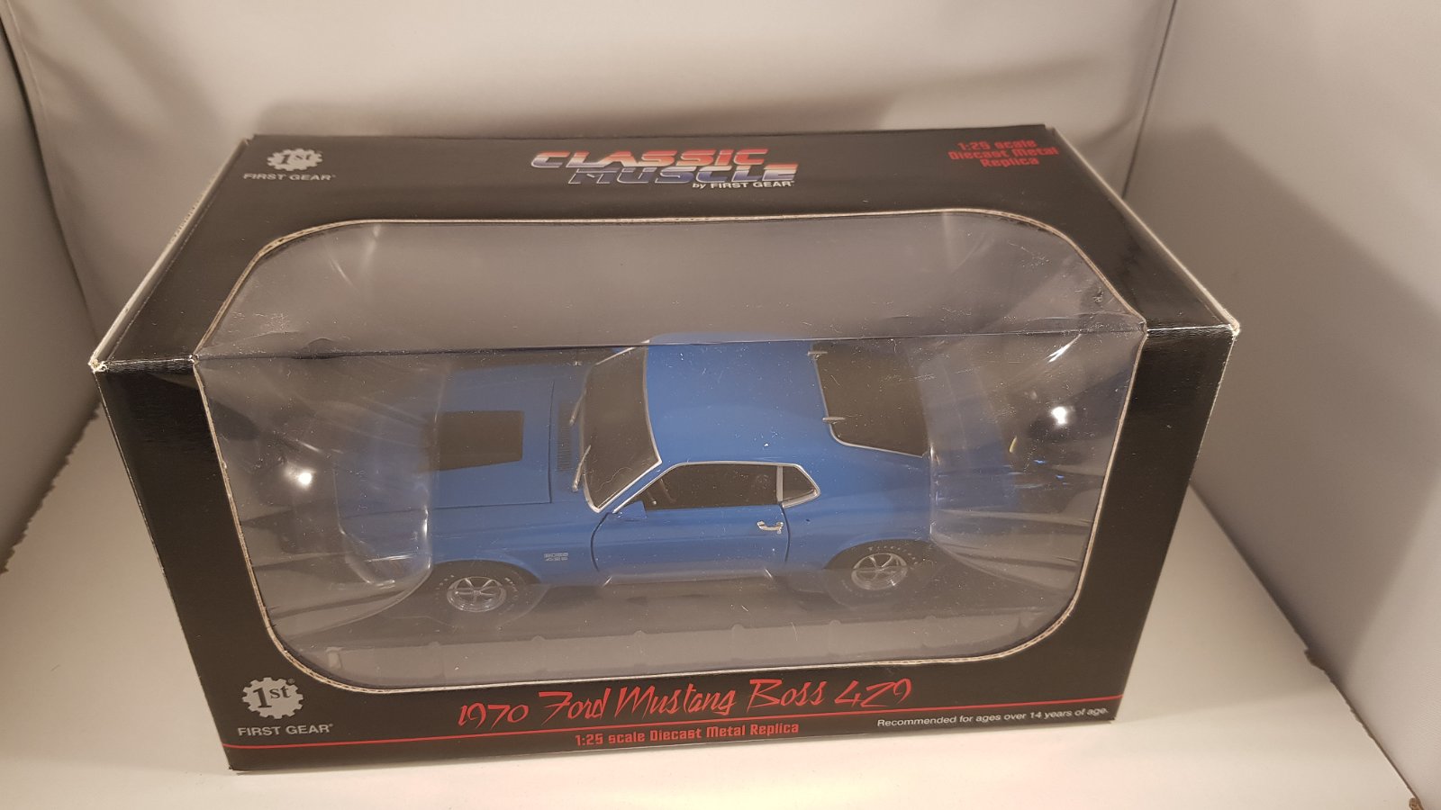 Ford Mustang Boss 429 '70 Muscle Car First Gear 1:25 - Afbeelding 8