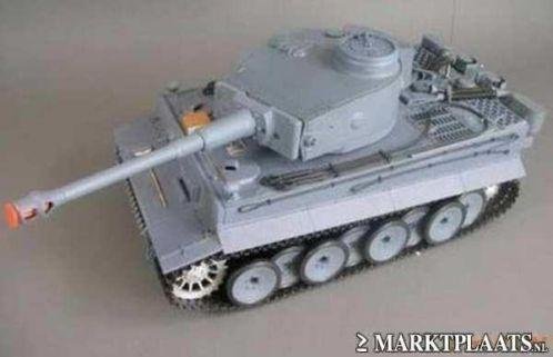 RC tank ``HL Tiger I`` M 1:16 grijs nieuw!!! - 0