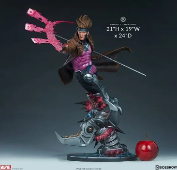 Sideshow Marvel Gambit Maquette 300727 - 0