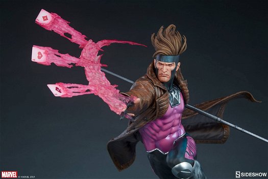 Sideshow Marvel Gambit Maquette 300727 - 6