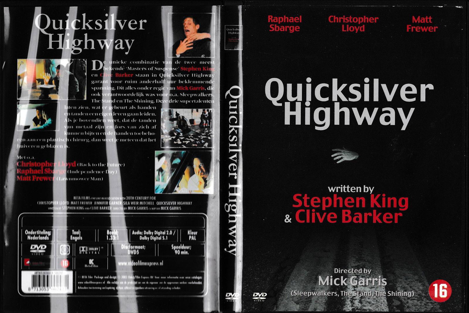 QUICKSILVER HIGHWAY - Raphael Sbarge Christppher Lloyd Matt Frewer - nr. 1