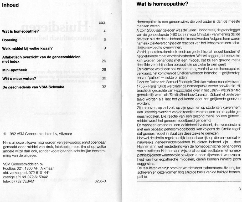 Natuurlijk beter, homeopathie dieren, VSM, gst, 32 blz, zgst - Afbeelding 3