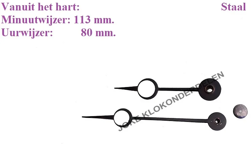 = Wijzers Oeil-de-Boeuf =44648 - nr. 1