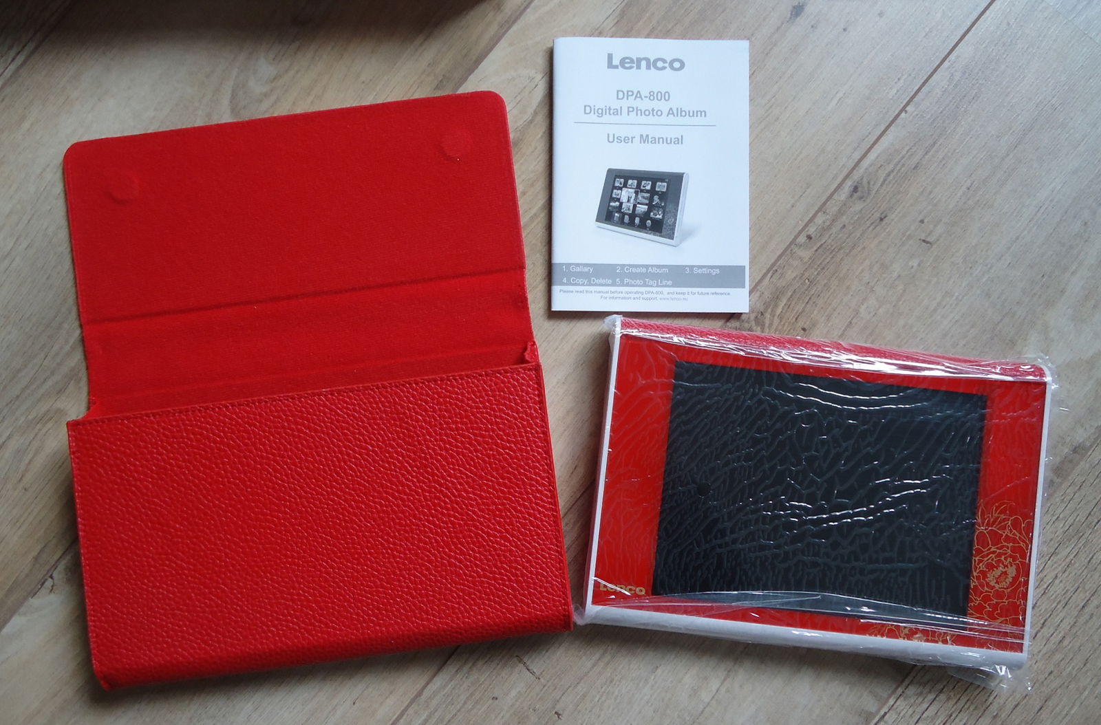 Nieuw digitaal fotoalbum met 20,5 cm scherm van Lenco. - Afbeelding 2
