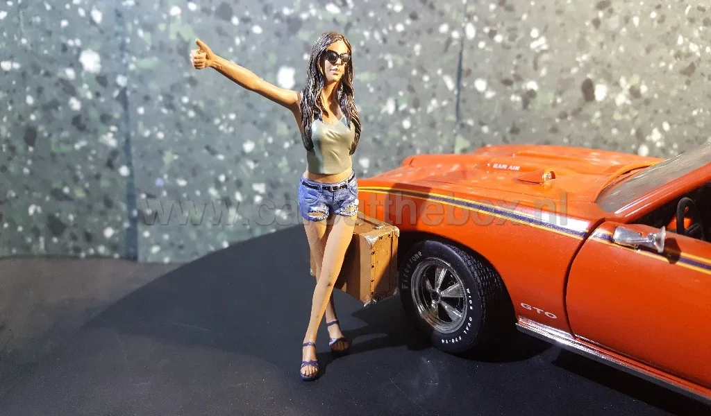 Diorama figuur 1/18 Hitchhiker set AD151 - Afbeelding 2