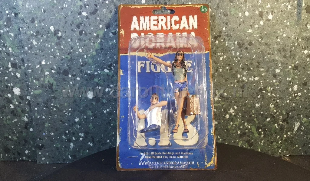 Diorama figuur 1/18 Hitchhiker set AD151 - Afbeelding 4