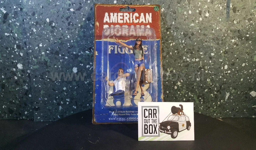 Diorama figuur 1/18 Hitchhiker set AD151 - Afbeelding 5