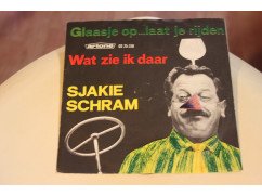 128c - sjakie schram --a-- glaasje op laat je rijden--b--wat zie ik daar - nr. 1