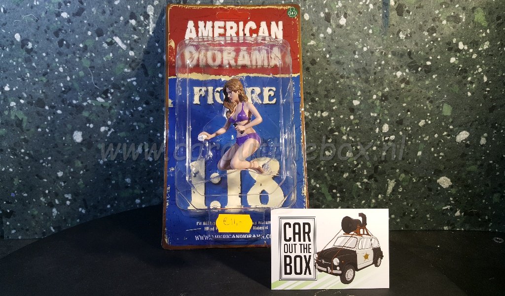 Diorama figuur Car Wash Alisa AD156 1:18 - Afbeelding 4