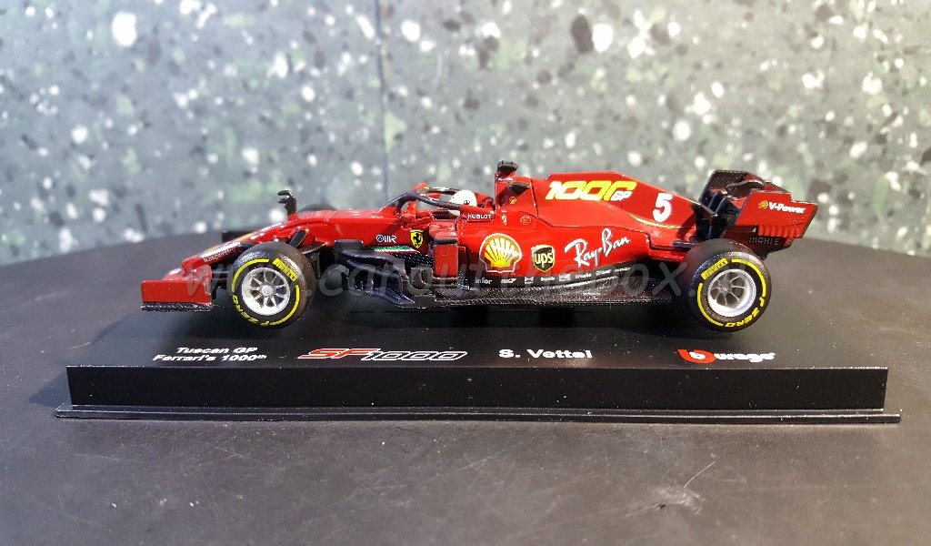Ferrari SF 1000 Vettel 2020 1:43 Bburago - nr. 1