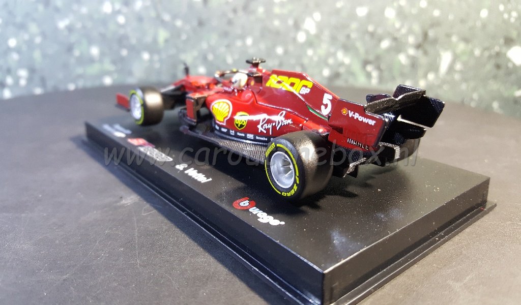 Ferrari SF 1000 Vettel 2020 1:43 Bburago - Afbeelding 3