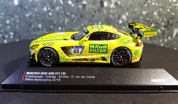 Mercedes-Benz AMG GT3 #48 vd ZANDE 2018 1:43 Ixo - 0