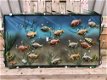 Metalen aquarium vol met vis, wandornament - 0 - Thumbnail