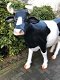 Tuinbeeld van levensgrote koe, sculptuur koe, heel groot beeld - 3 - Thumbnail