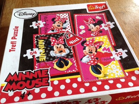 DISNEY puzzel - 4 in 1 - 0