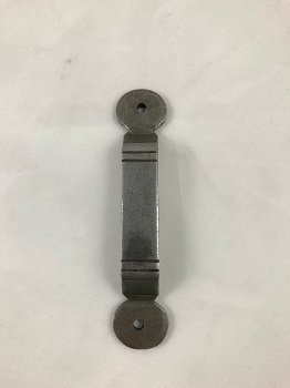 Klink set, antiek slot met liftgrendel-deurgrendel, gemaakt van staal - 3