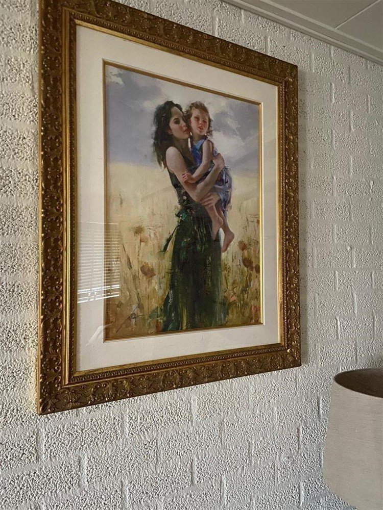 Art Giclee on paper by Pino, Close to my heart. - nr. 1