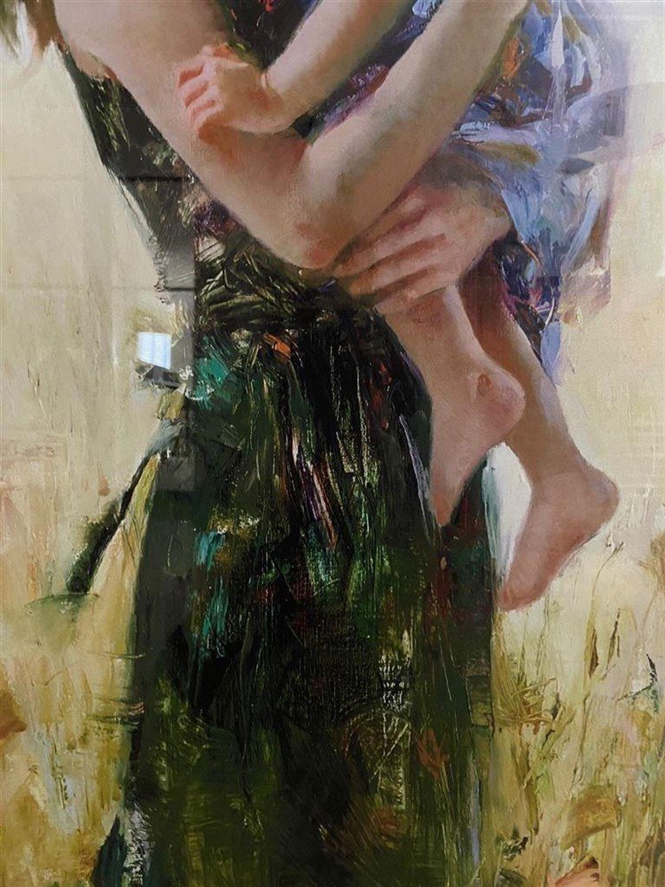 Art Giclee on paper by Pino, Close to my heart. - Afbeelding 6