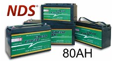 NDS GP 80 Service Accu AGM 12V 80Ah