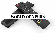 Vervangende afstandsbediening voor de World Of Vision apparatuur.