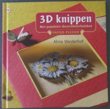 Papier Plezier --- 3D knippen - Met populaire decoratietechnieken - 0