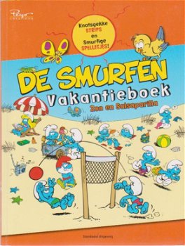 De Smurfen Vankantieboek Zon en Salsaparilla - 0